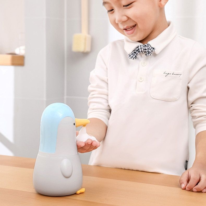 ペンギングッズ・ペンギン型自動泡ソープディスペンサー