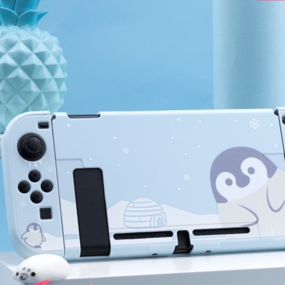 ペンギン柄ゲーム機保護カバー