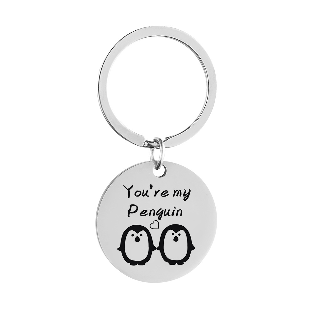 仲良しペンギンキーホルダー