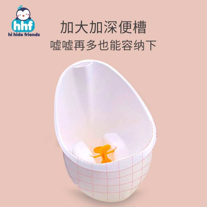 ペンギングッズ・ペンギンぬいぐるみ ペンギン型壁掛け式子供用小便器