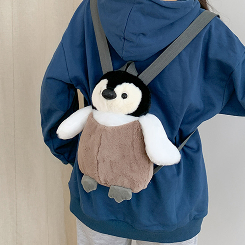 ペンギンの赤ちゃんぬいぐるみリュック