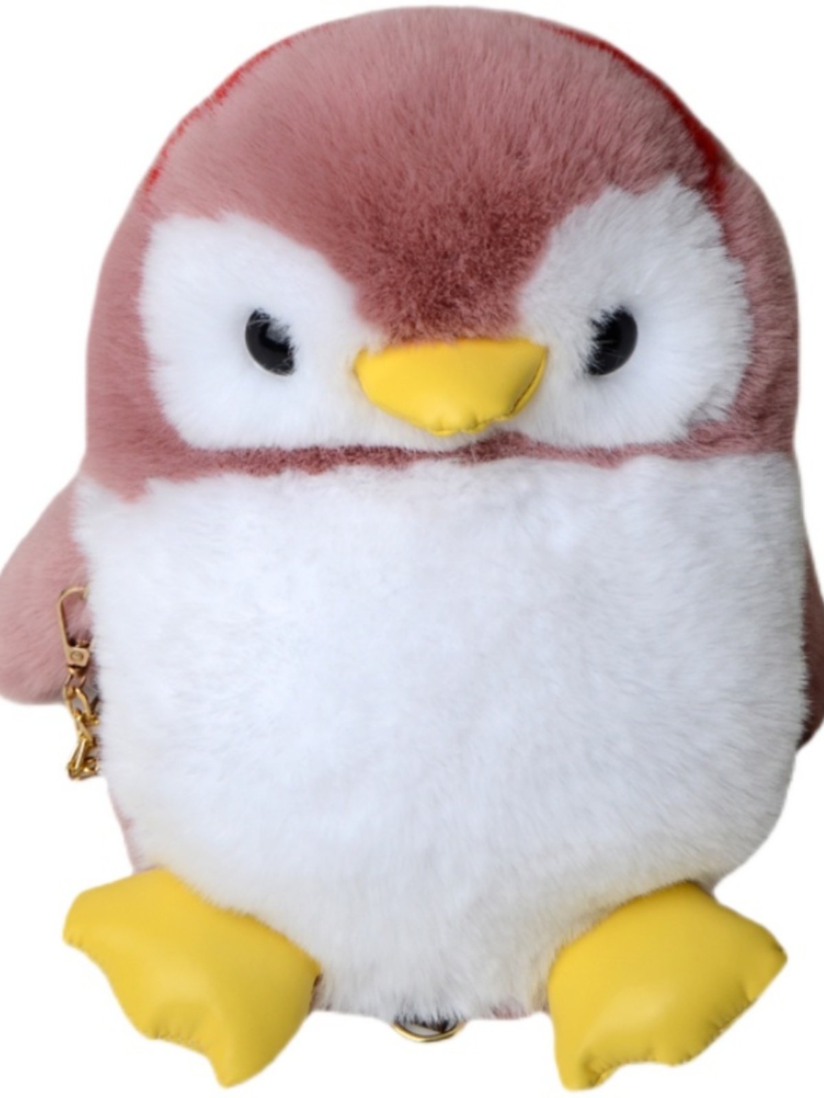 ペンギングッズ・ペンギンぬいぐるみ ふわふわペンギン赤ちゃん連鎖付きぬいぐるみ鞄