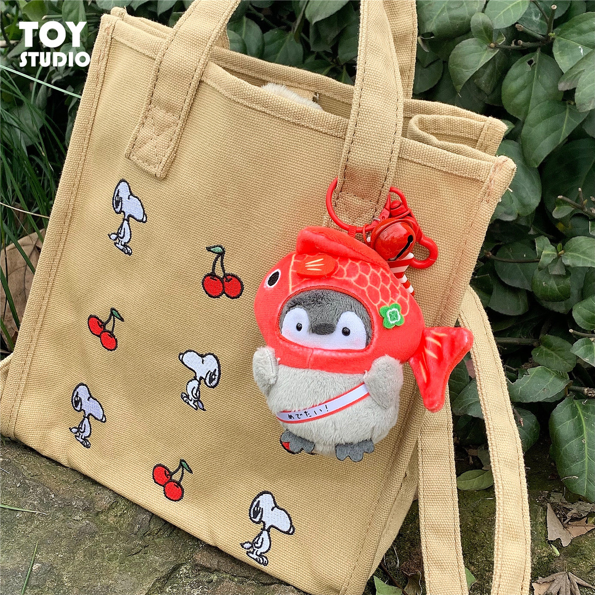 もちもちペンギンキーホルダー