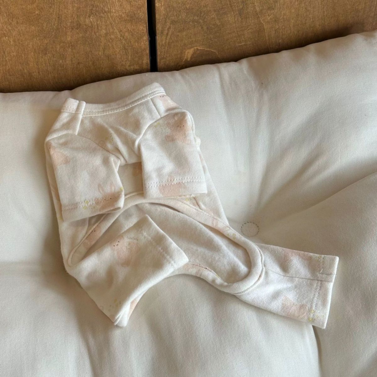 犬服 可愛いらいおん柄四足ルームウェア