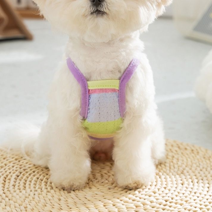 犬服 にこにこ雲さんタンクトップ