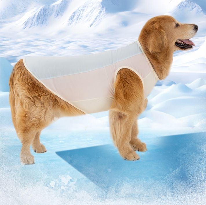 犬服 ひんやり快適 紫外線防御ベスト