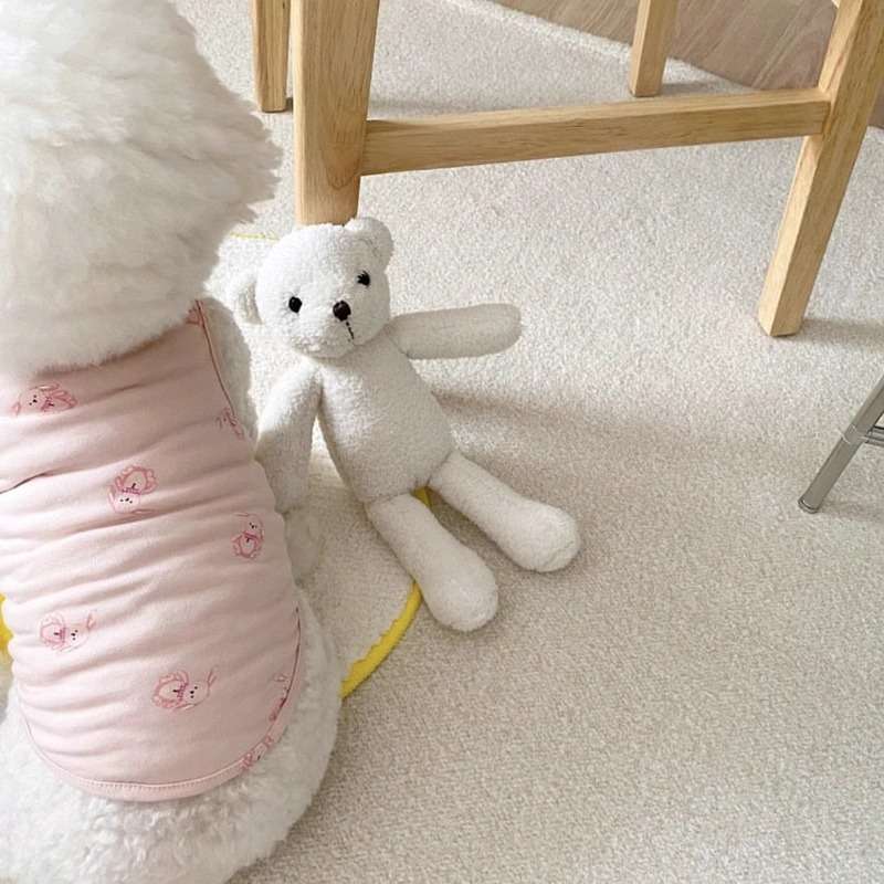 犬服 もこもこペット用キュートTシャツ