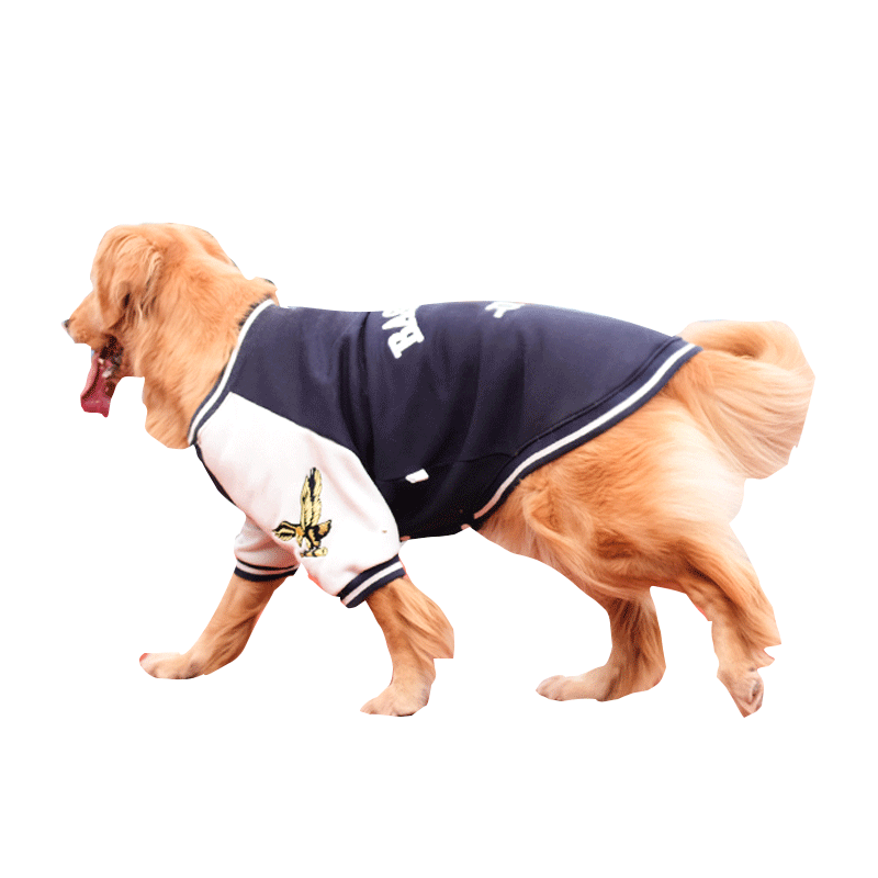 犬服 スポーティ学院風ジャンパー