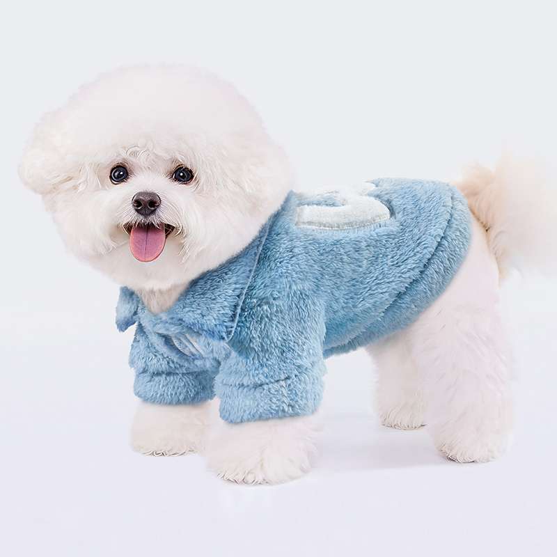 犬服 ふわもこペット用ジャケット