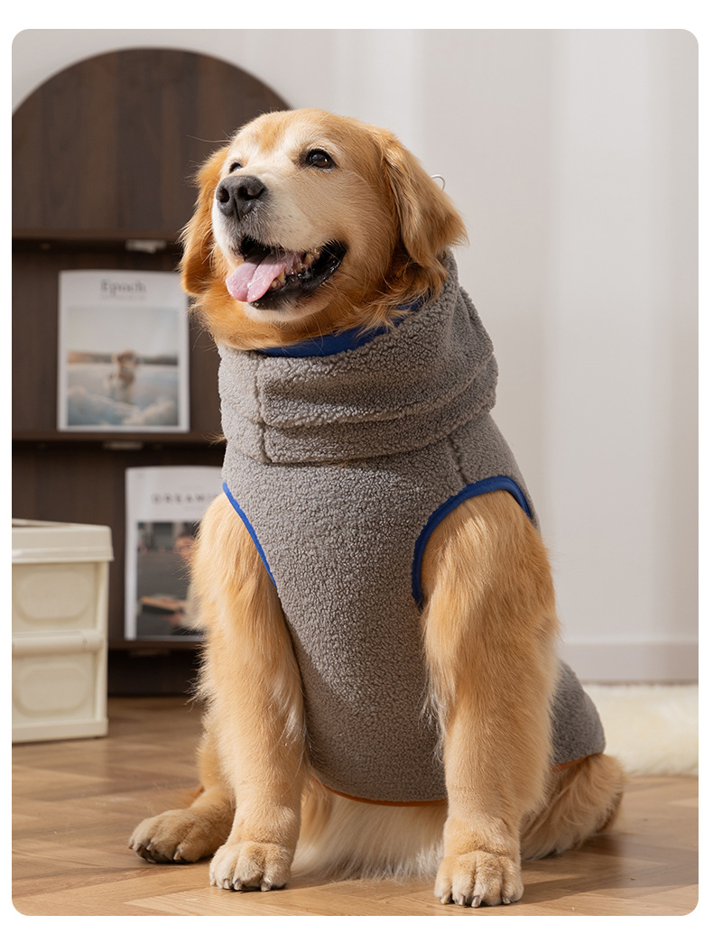 犬服 くまさん刺繍入りもこもこボアトレーナー