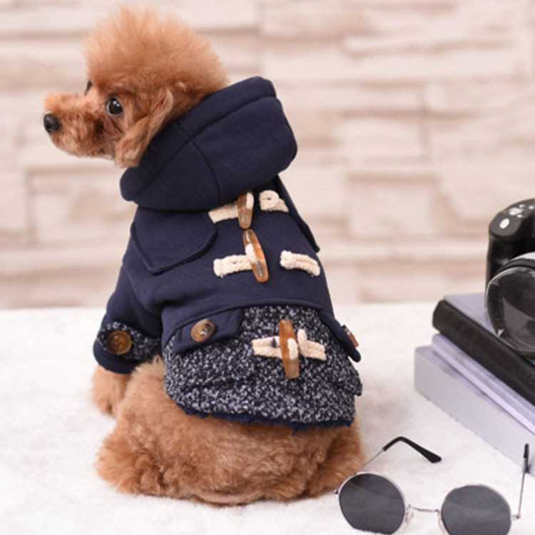 犬服 あったかダッフルコート