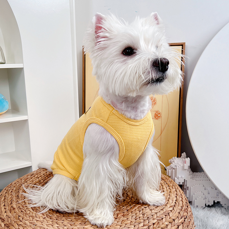 犬服 メッシュ素材爽やかタンクトップ