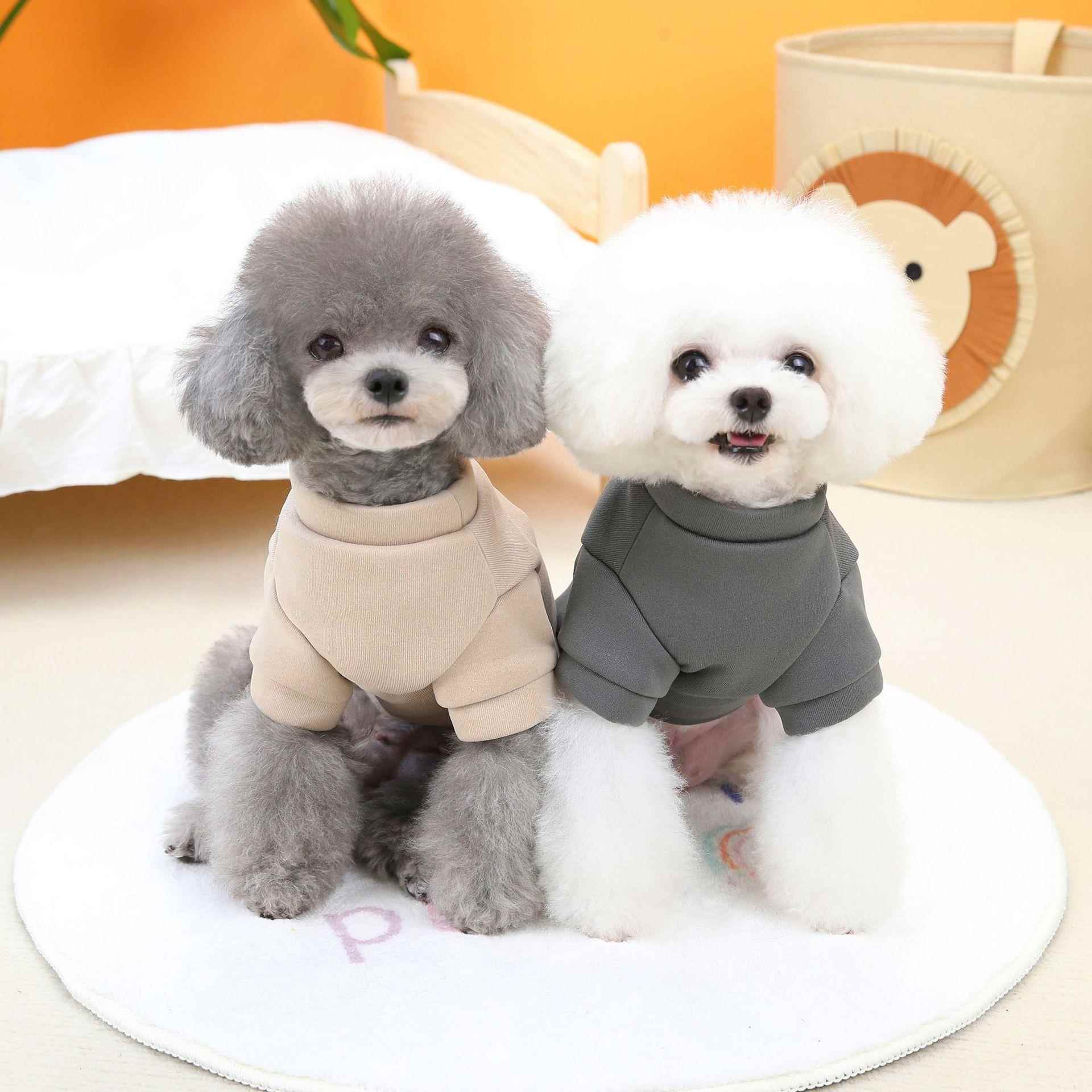 犬服 わんこイラスト もこもこトレーナー
