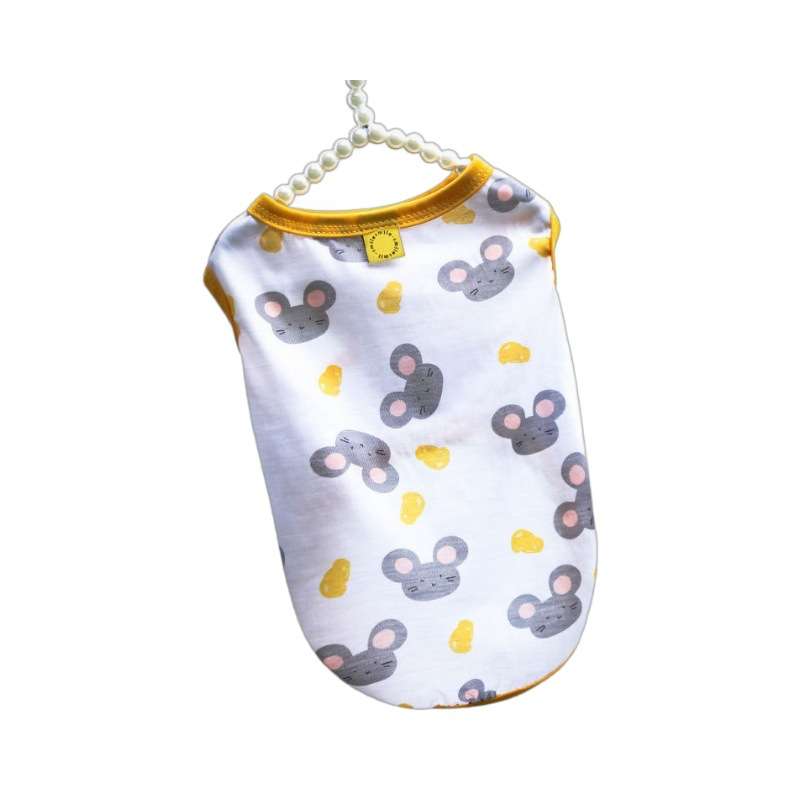 犬服 かわいい動物柄のワンちゃん用Tシャツ