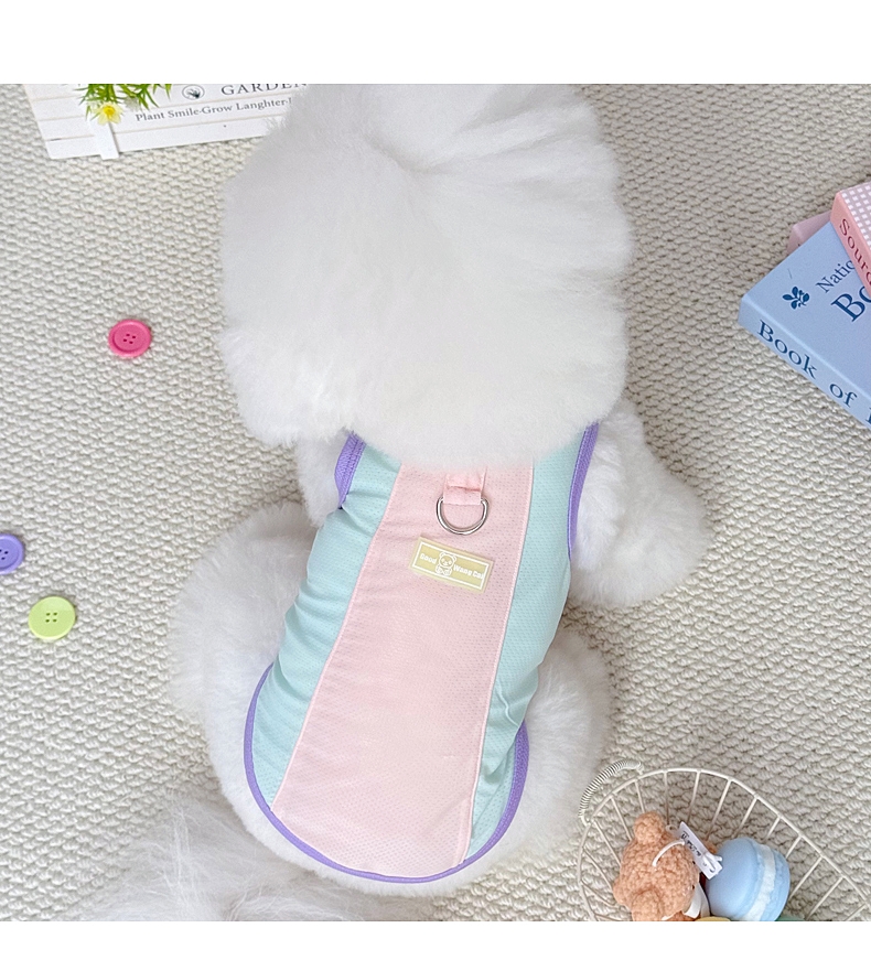 犬服 爽やか夏のさわやかベスト