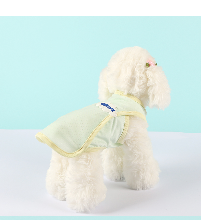 犬服 やわらか素材の涼感タンクトップ