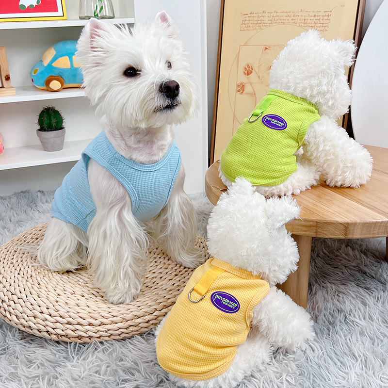 犬服 メッシュ素材爽やかタンクトップ