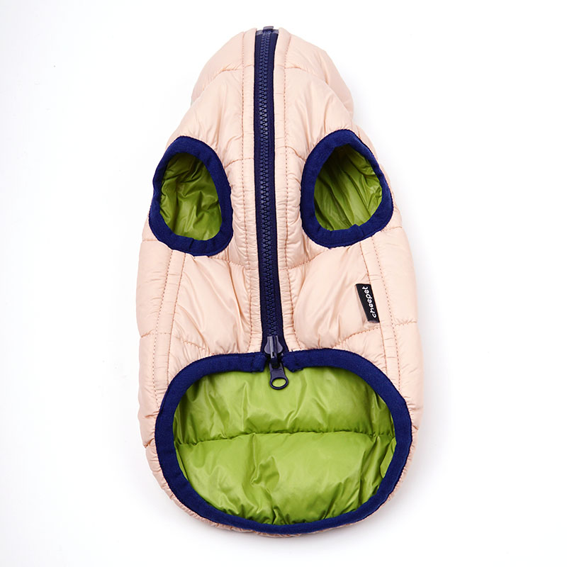 犬服 小型犬用中綿入りあったか防寒ベスト