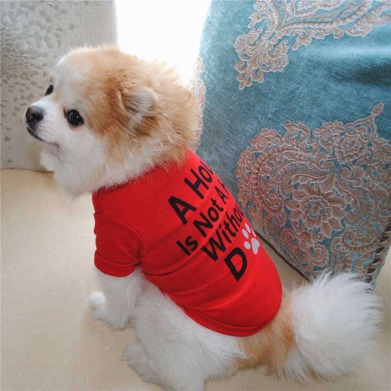 犬服  愛犬用おしゃれメッセージTシャツ