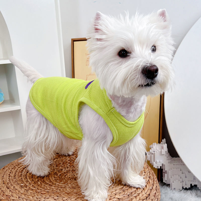 犬服 メッシュ素材爽やかタンクトップ