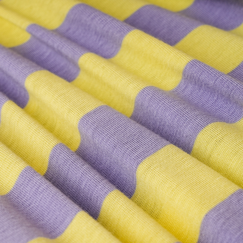 犬服 袖ボーダー柄裏起毛あったか長袖トレーナー