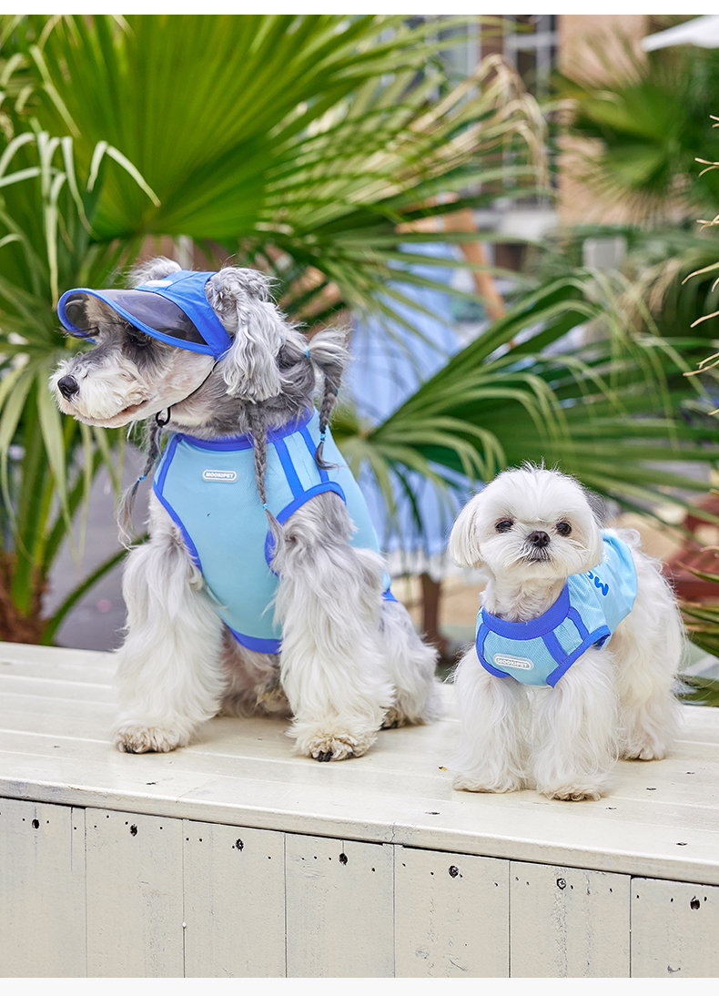 犬服 さわやか夏日和ベスト