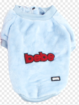 犬服 ロゴ刺繍入りふわふわ起毛トレーナー