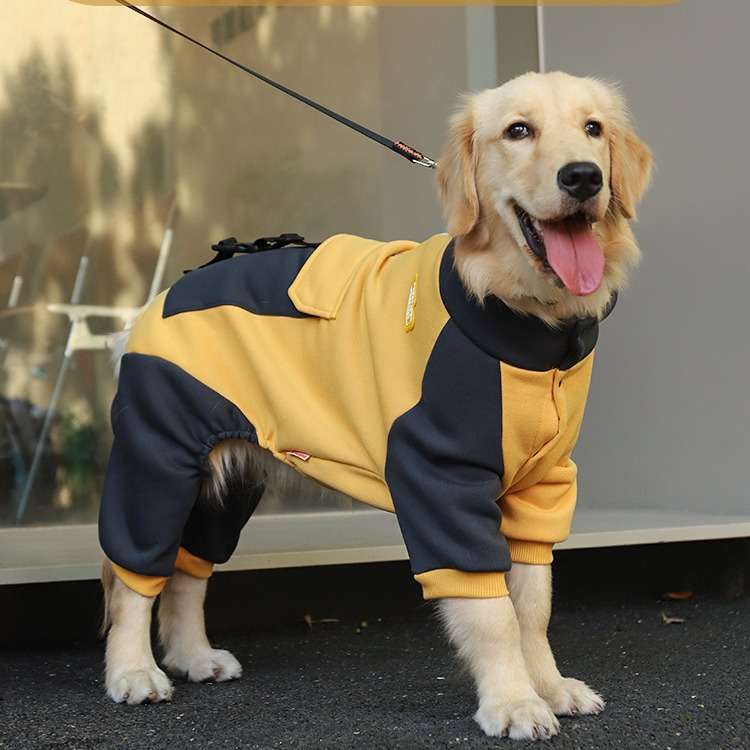 犬服  大型犬用オールインワンジャンプスーツ