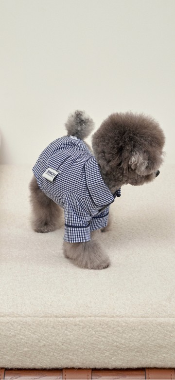 犬服 おやすみ紳士風パジャマ