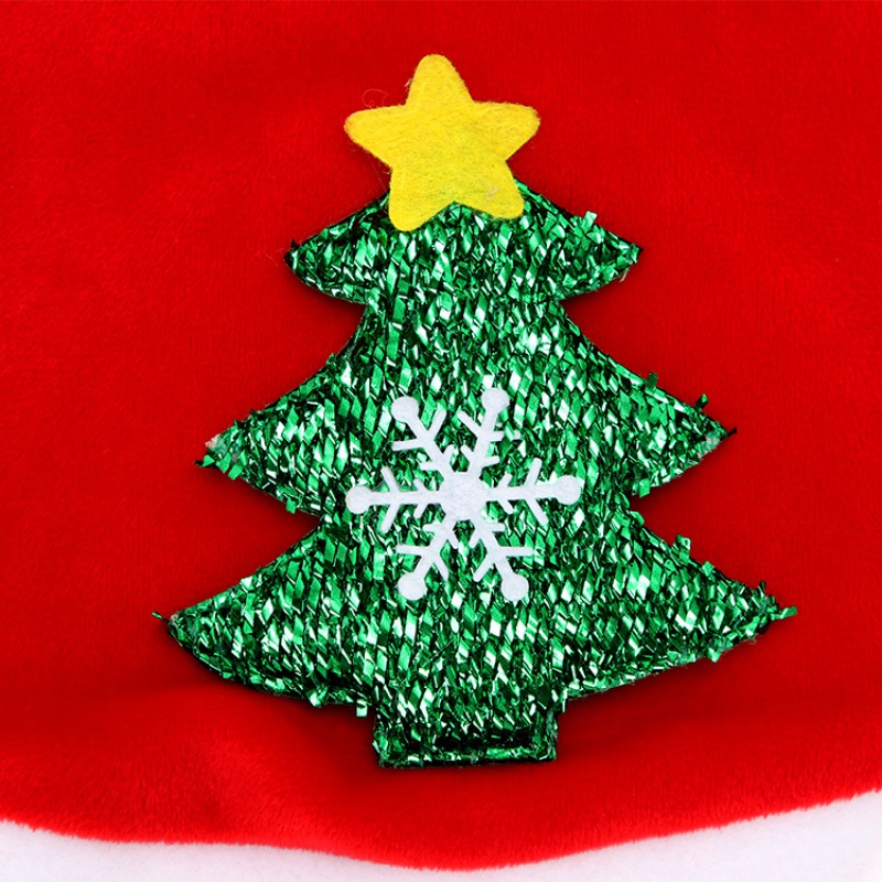 犬服 聖夜のもみの木刺繍頭巾風犬服