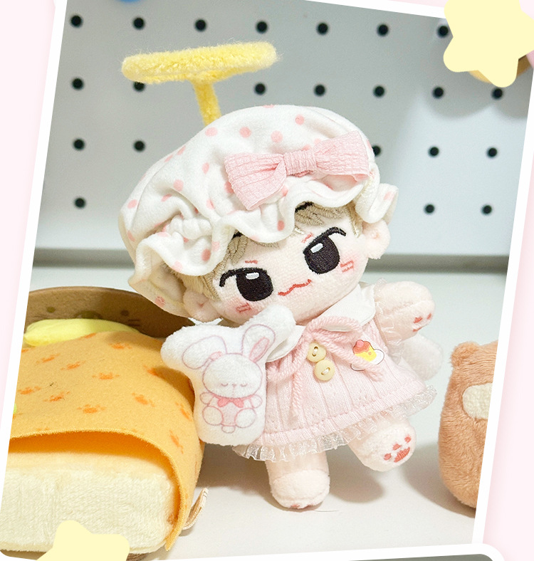 【10cm】ぬいぐるみ服 赤ちゃん天使と赤ちゃん悪魔のおやすみウェア