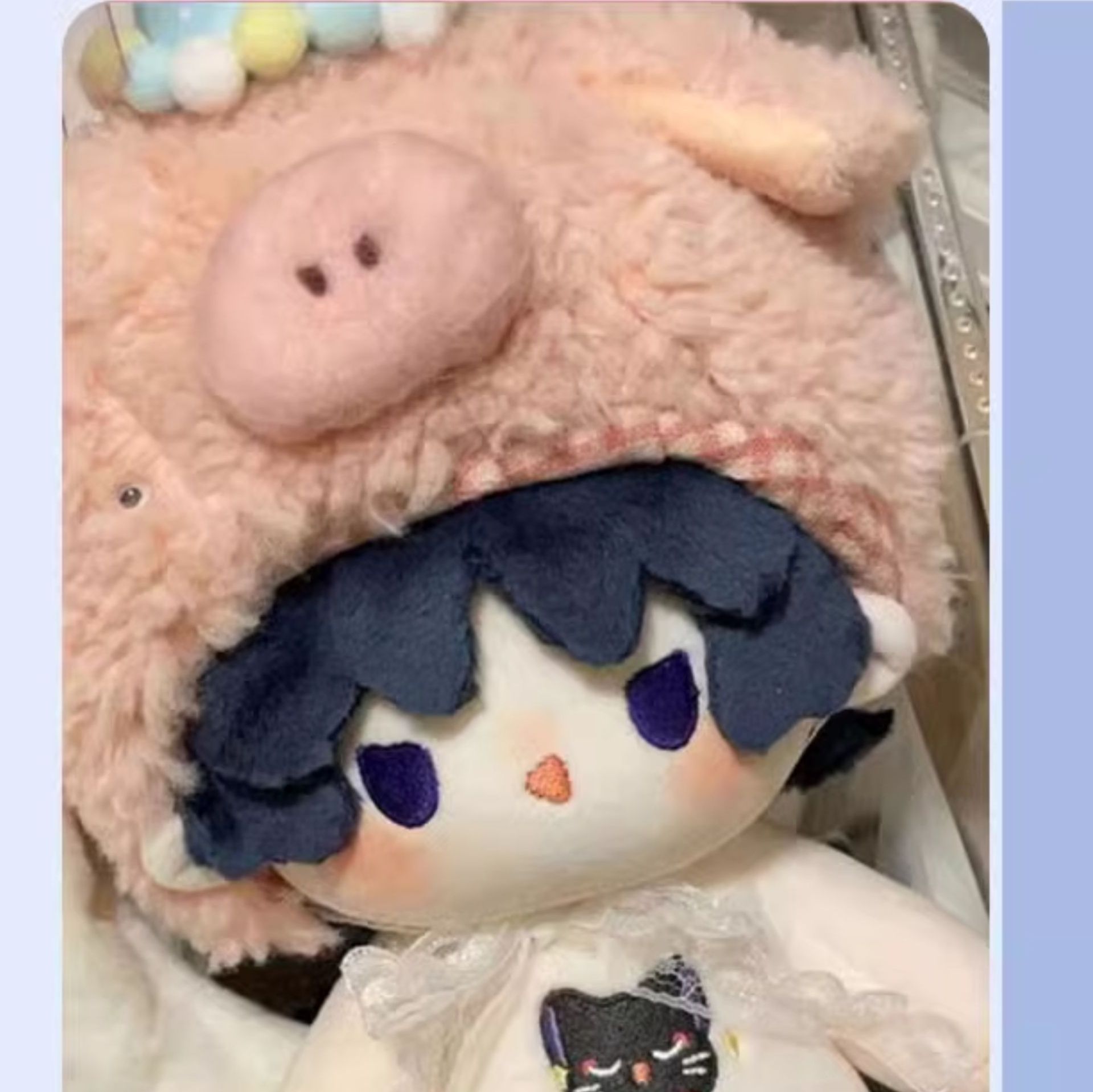 【20cm】ぬいぐるみ服  動物かぶりもの　ねこ・ぶた