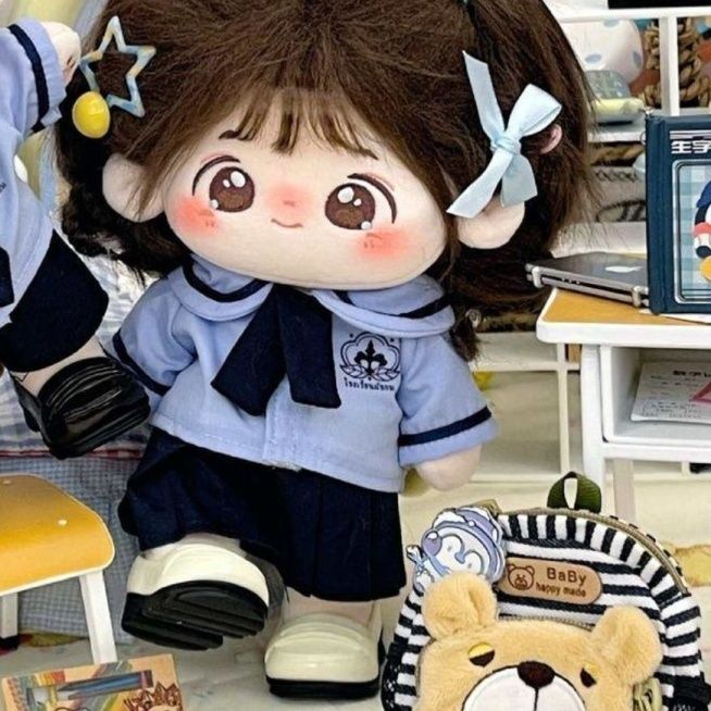 ぬい服 学園風セーラー服 上下セット