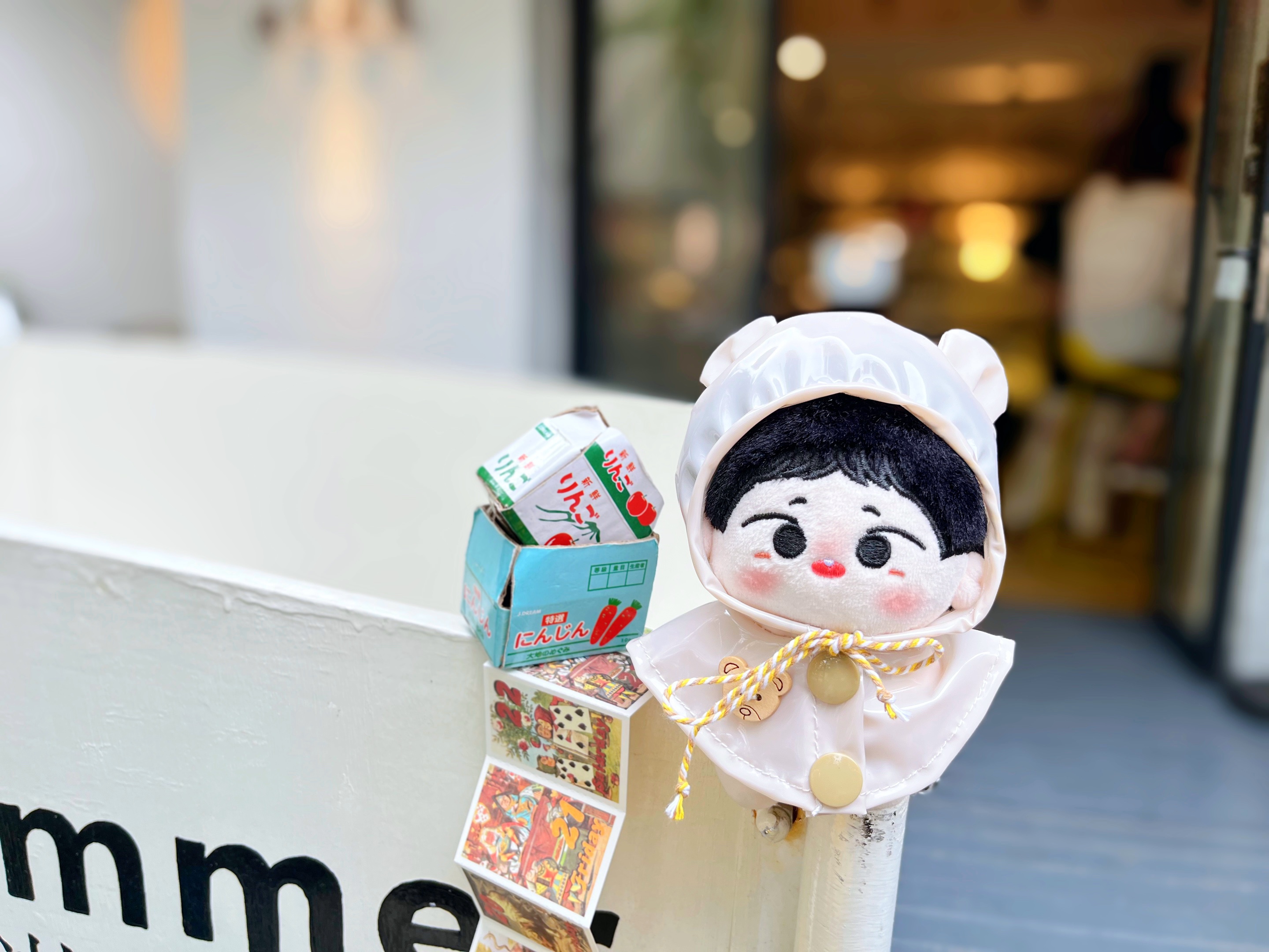 【10cm】ぬいぐるみ服 雨の日コレクション レインポンチョ