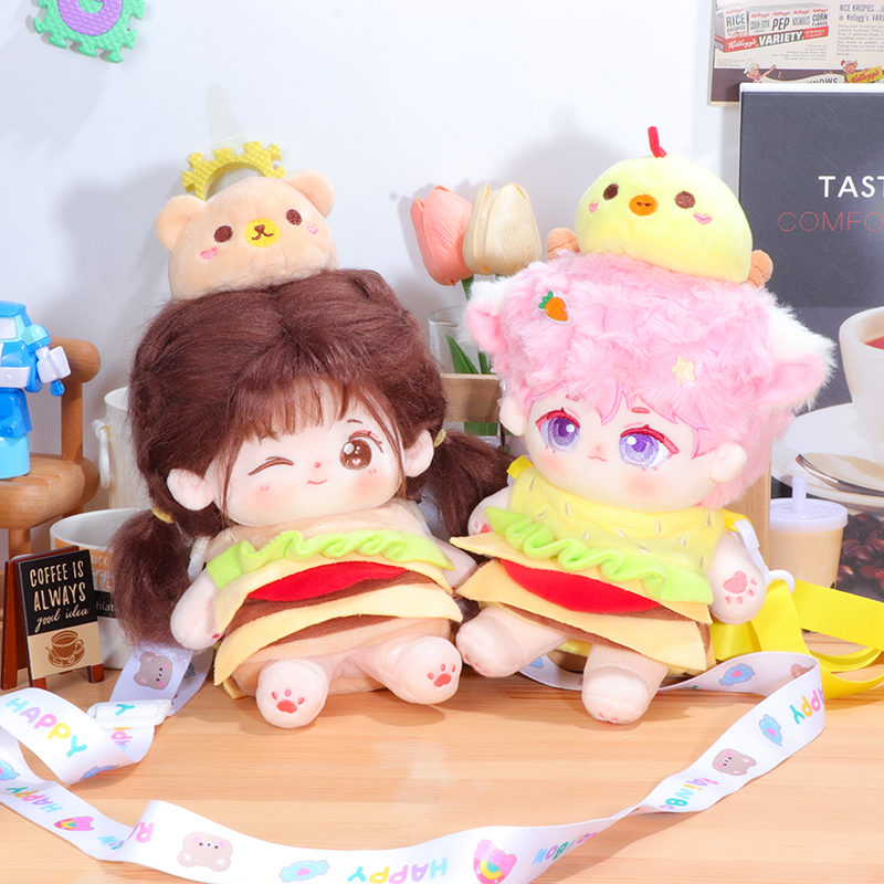 【20cm】ぬいぐるみ服 アニマル＆フードショルダーポーチ