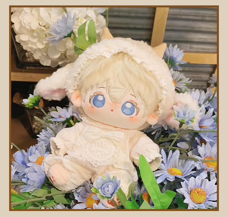 【10cm/20cm】ぬいぐるみ服 ドリーミーウーリーロンパース