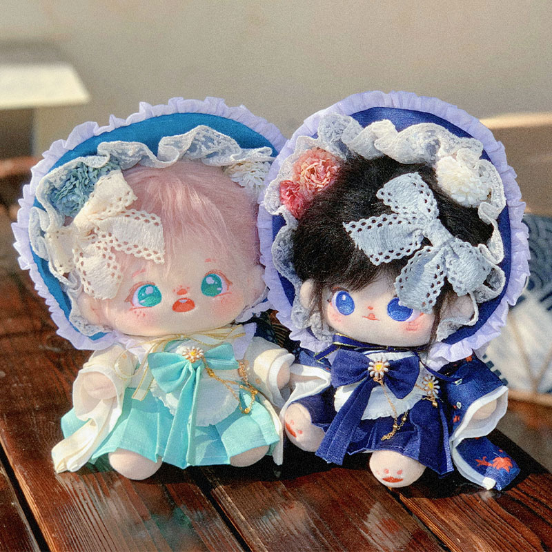 【20cm】ぬいぐるみ服 モダンロリータワンピース