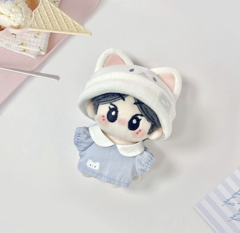 【10cm】ぬいぐるみ服 ねこみみ園児制服