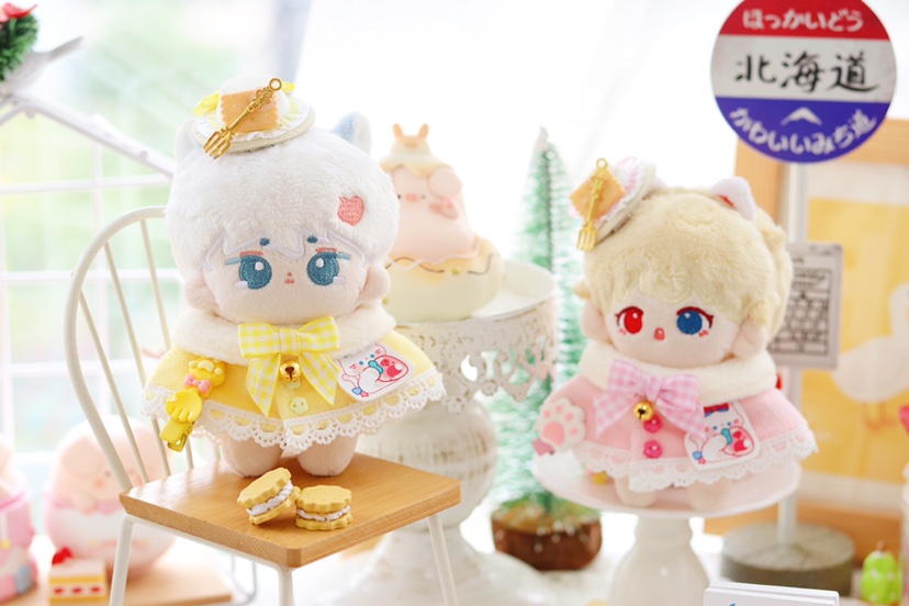 【10cm】ぬいぐるみ服 スイートメルヘンケープ