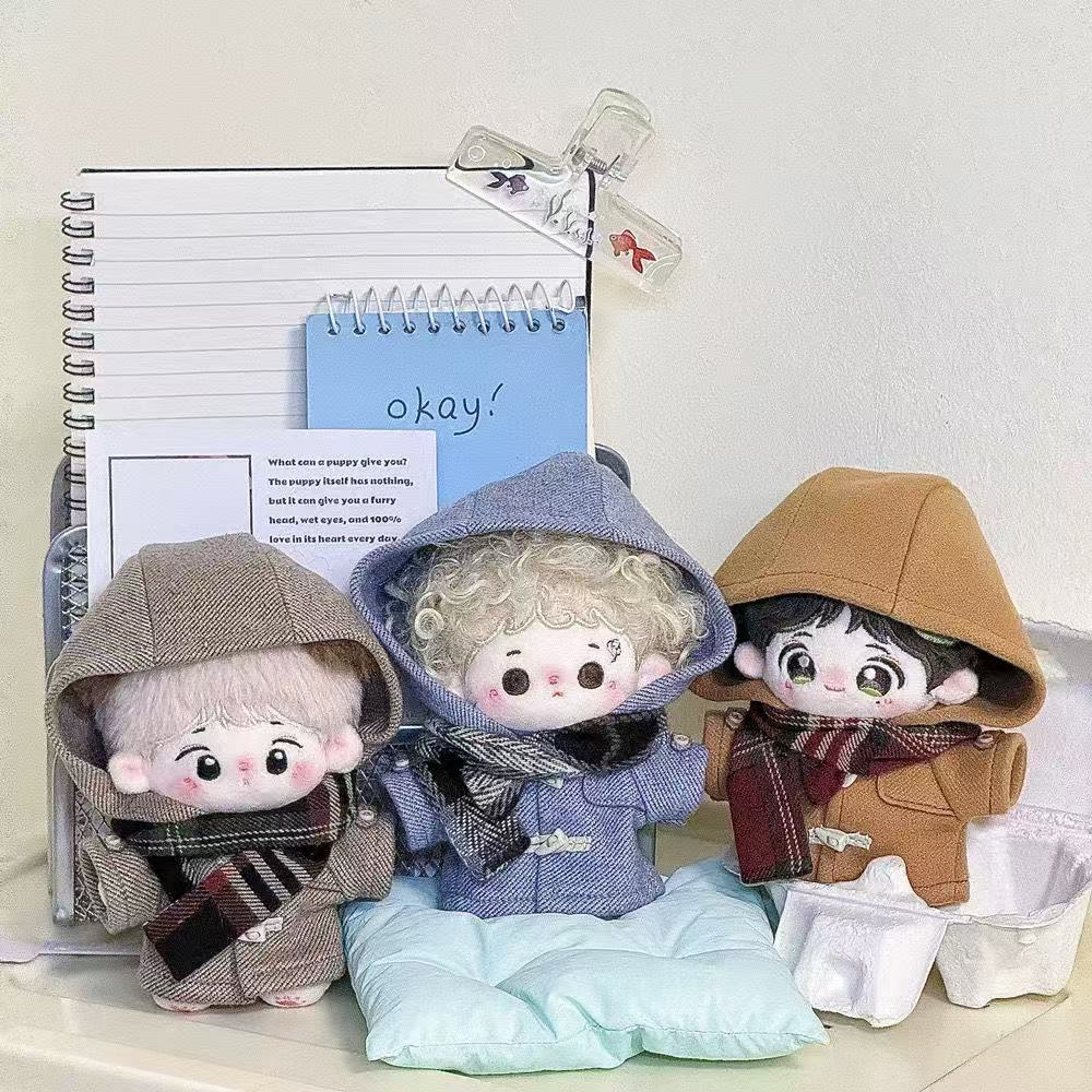 【10cm】ぬいぐるみ服 秋冬ロングコート