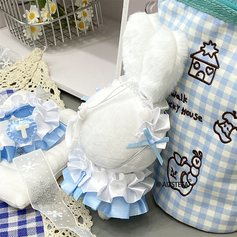 【10cm】ぬいぐるみ服 ナースバニーワンピース