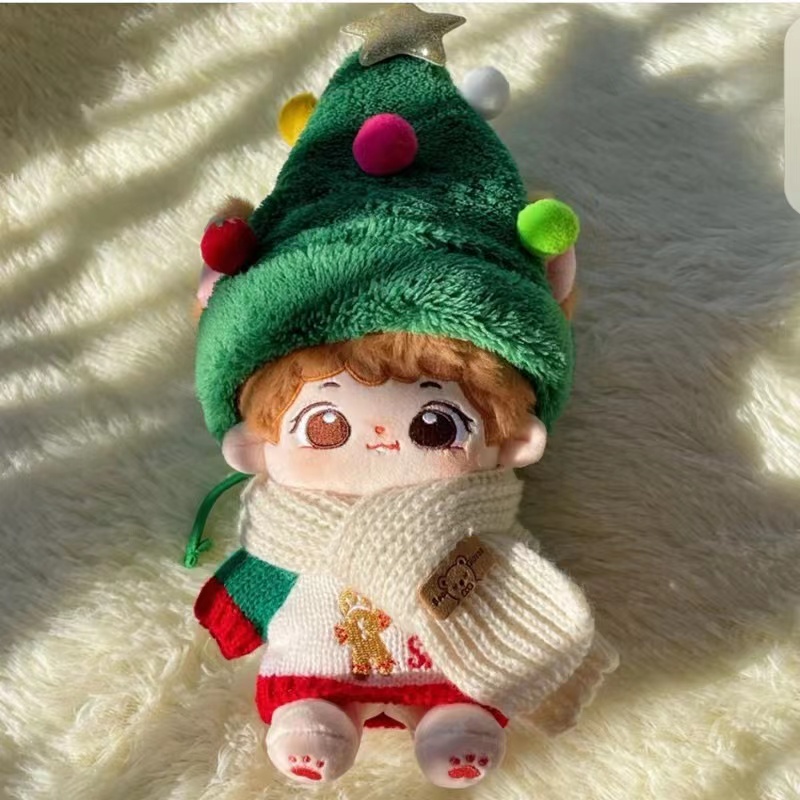 【20cm】ぬいぐるみ服 クリスマスセーター