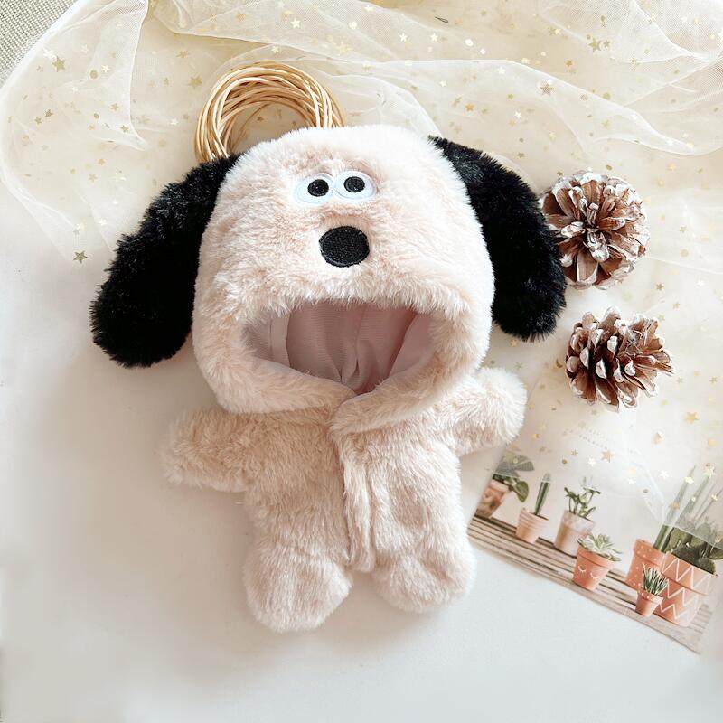 【20cm】ぬいぐるみ服 もこもこぐるみシリーズ　クマ・ネコ・イヌ