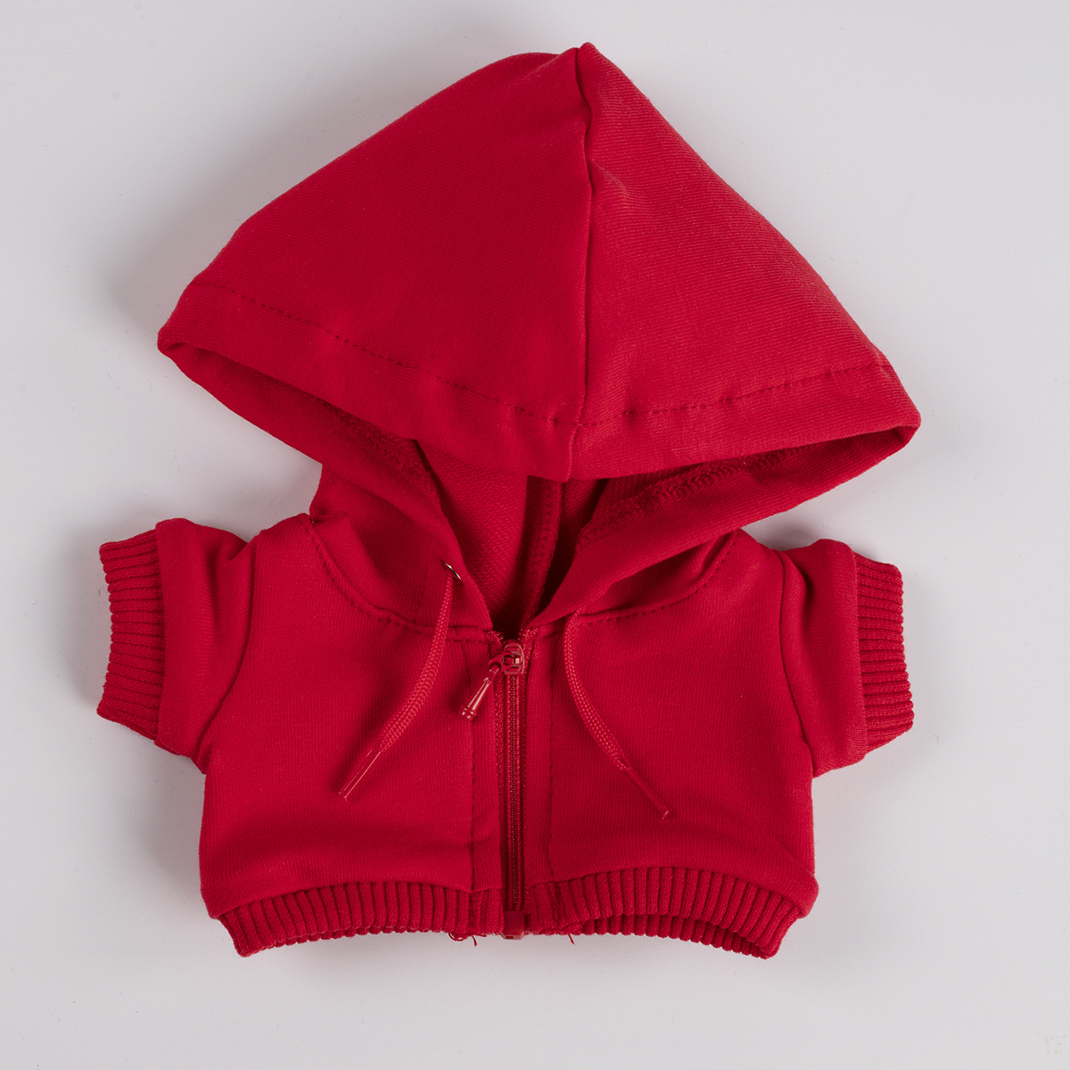 【10cm】ぬいぐるみ服 フード付きファスナーパーカー　全8色