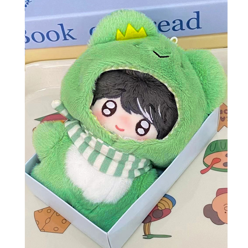 【10cm】ぬいぐるみ服 もこもこ動物着ぐるみ　ぶた・ライオン・犬・カエル・コアラ