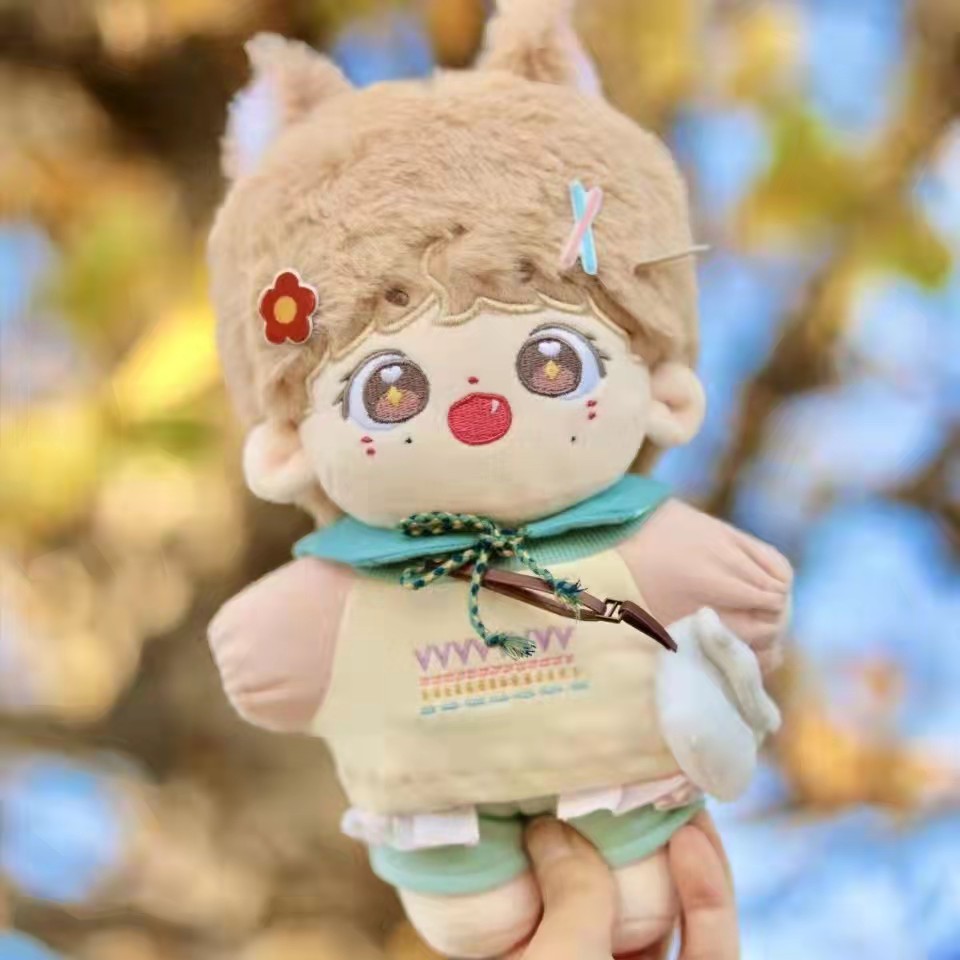 ぬいぐるみ服 花飾りとスカーフのかわいい冒険家セット20㎝