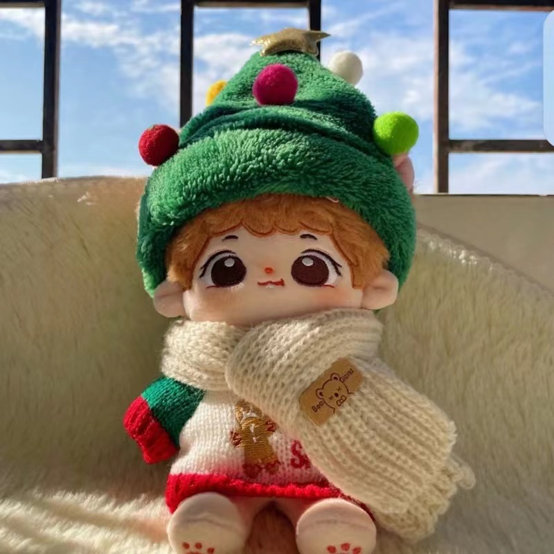【20cm】ぬいぐるみ服 クリスマスセーター