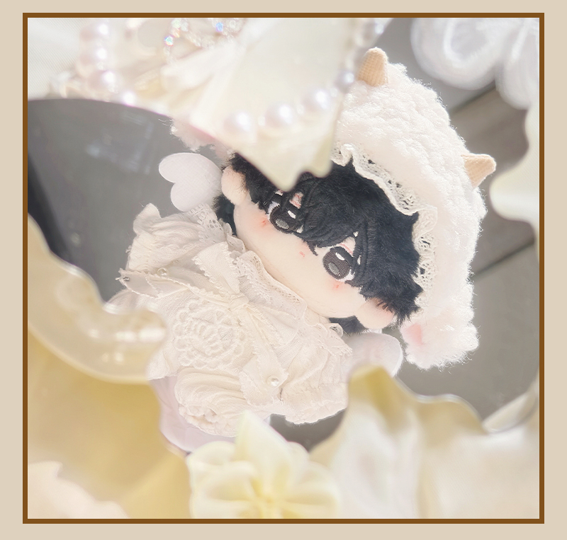【10cm/20cm】ぬいぐるみ服 ドリーミーウーリーロンパース
