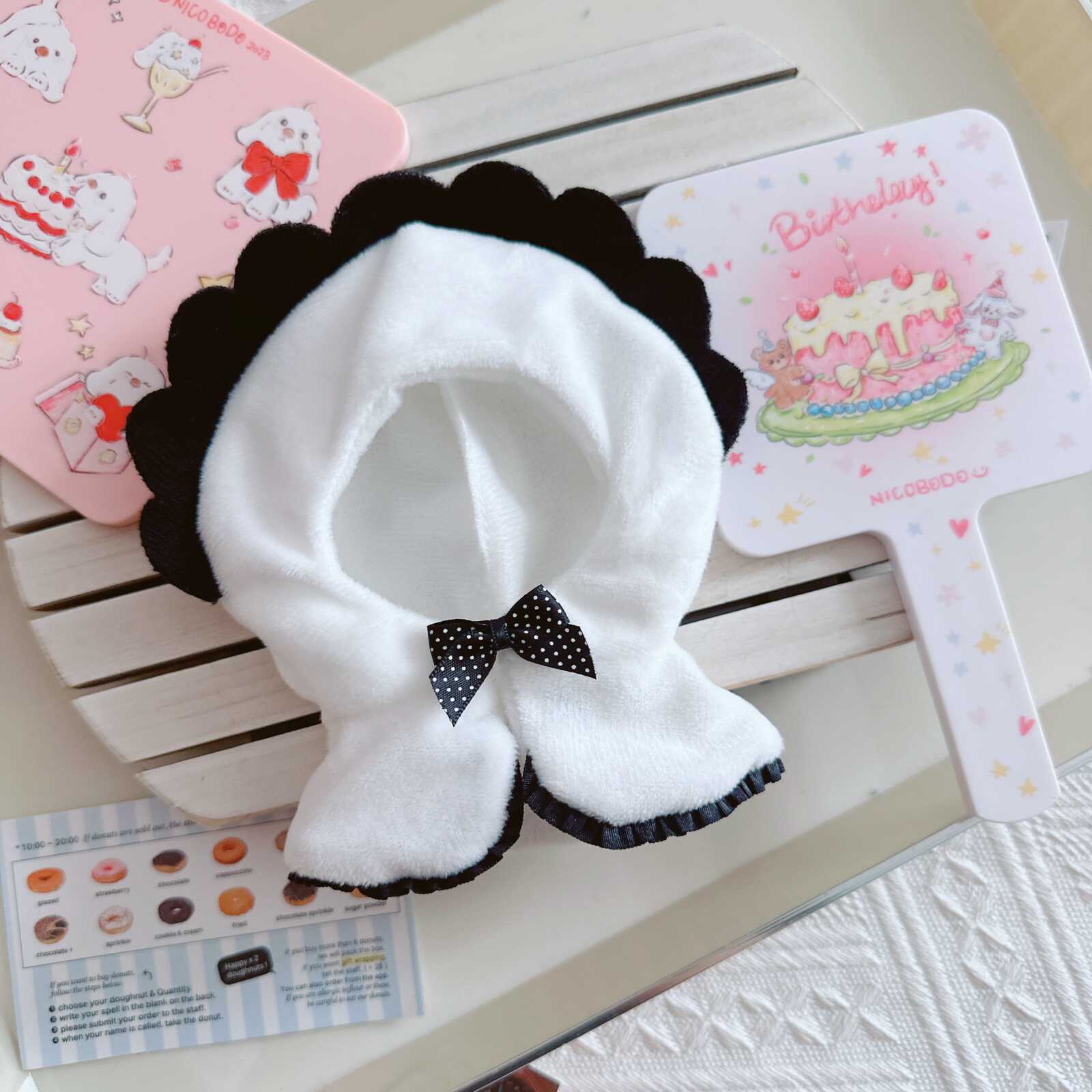 【10cm】ぬいぐるみ服　エビフライ・オイスターぐるみ