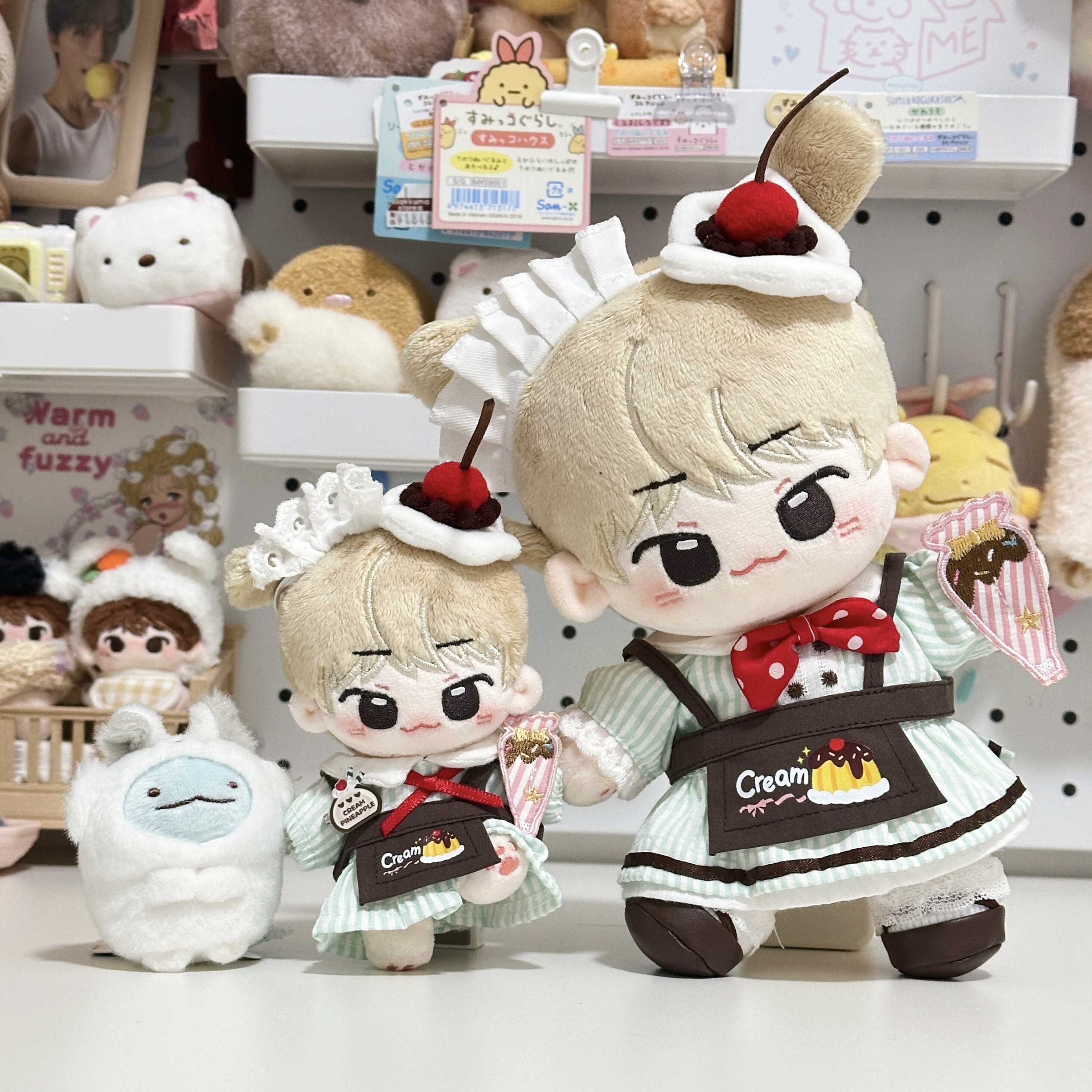 【10cm/20cm】ぬいぐるみ服　ダイナーウェイトレス